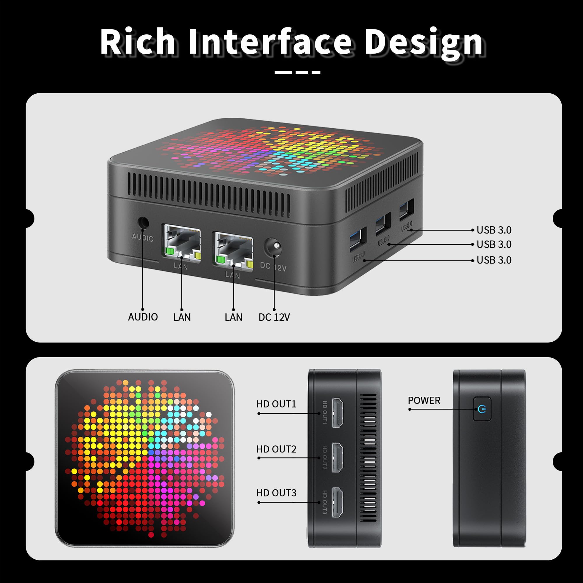 Amazon.co.jp: ミニPC HSI-N100MINI Alder Lake N100（最大 3.4GHz